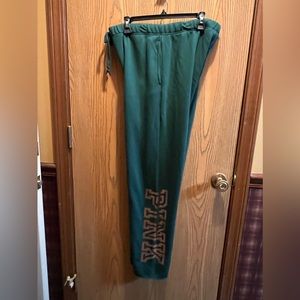 NWOT Pink Victoria Secret Sweatpants